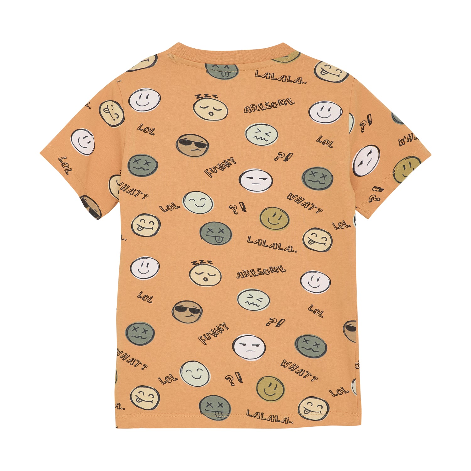 Dieses Kurzarmshirt von MINYMO besticht durch seine fröhlichen Smiley-Designs und sorgt für gute Laune bei jedem Tragen.
