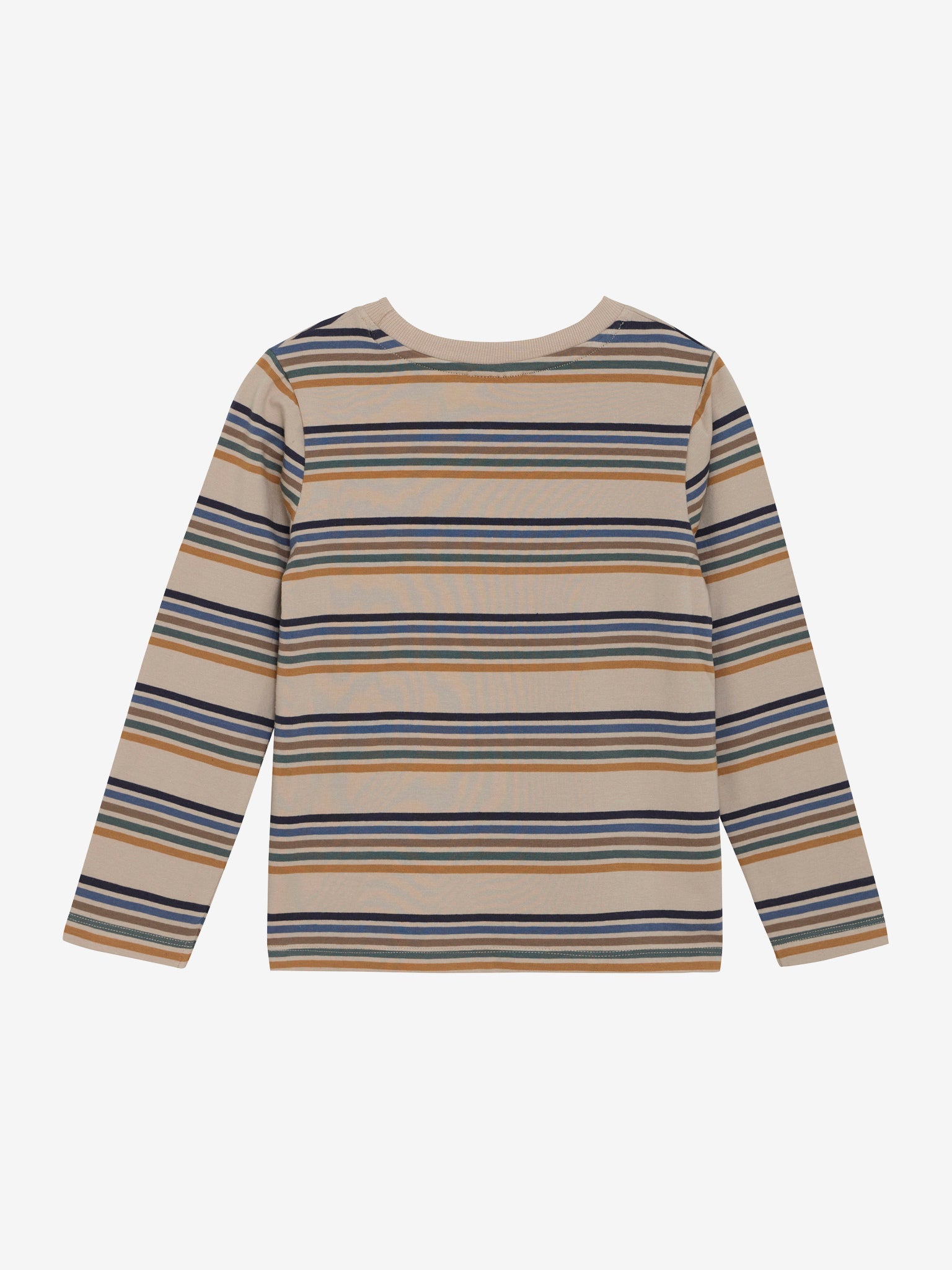 Dieses langärmlige Shirt von MINYMO besticht durch sein gestreiftes Design in dezenten, neutralen Farbtönen und sorgt für einen stilvollen Auftritt.