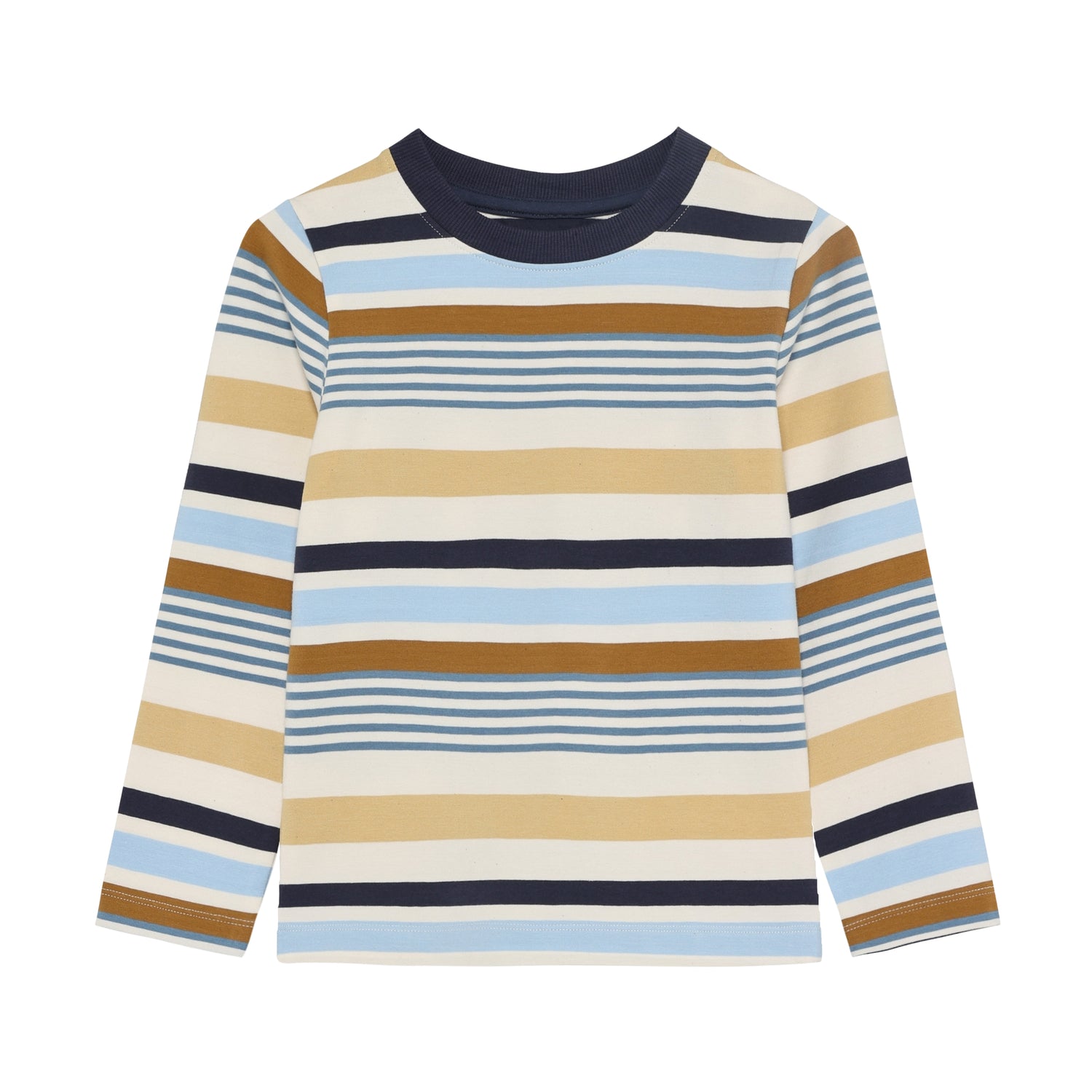 Langarm Shirt von MINYMO mit Streifenmotiv.