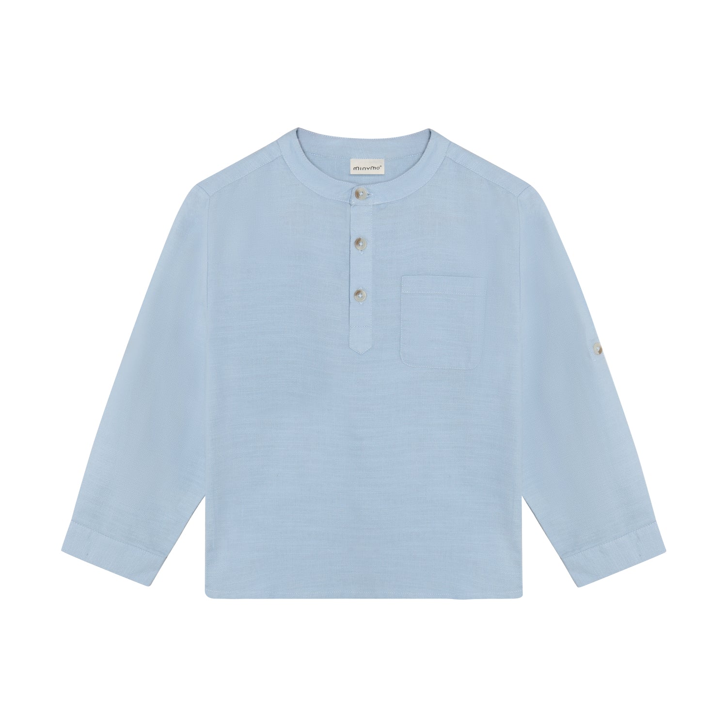 Hellblaues langarm Shirt von MINYMO.