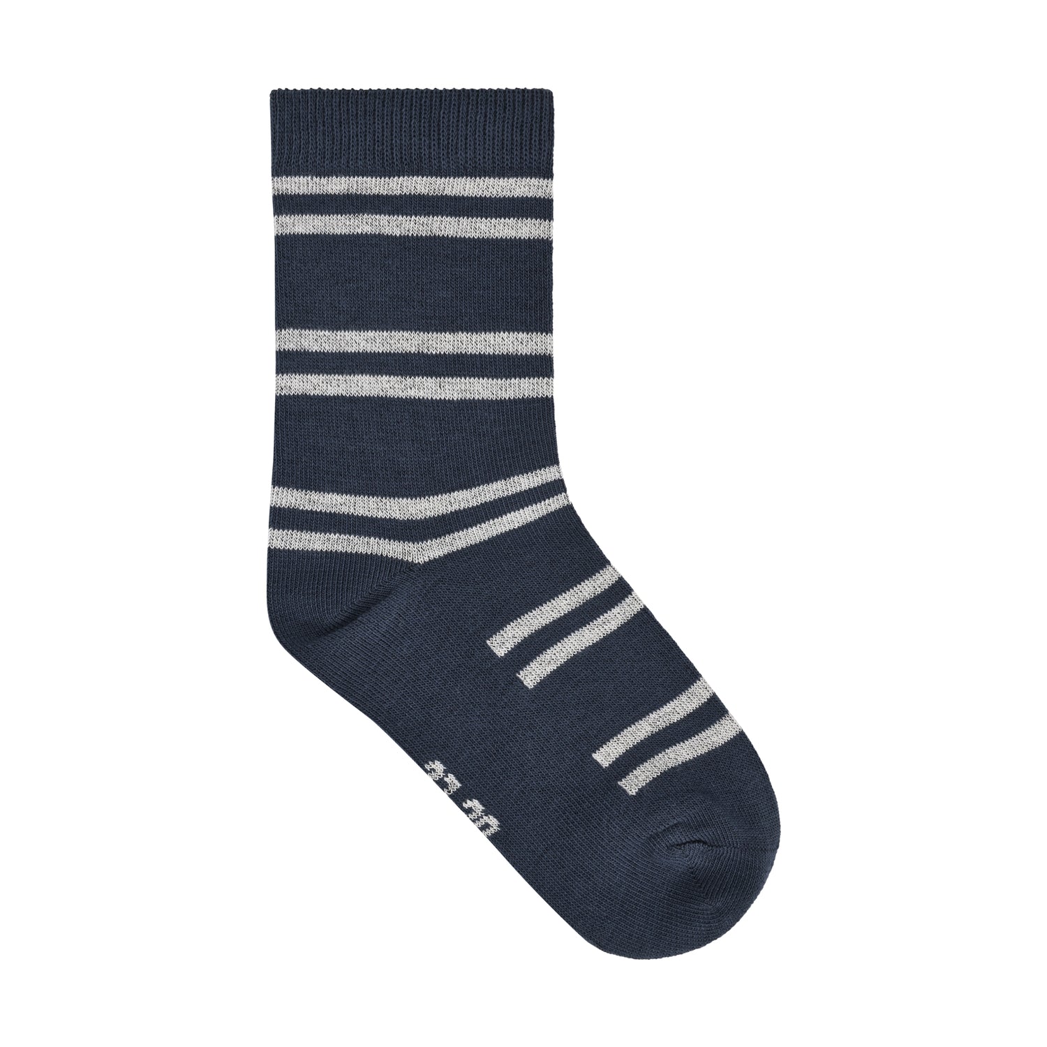 3er Pack Socken von MINYMO in verschiedenen Farben und Designs.