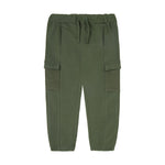 Bequeme grüne Sweatpants von Minymo aus hochwertiger Baumwollmischung mit Elasthananteil für optimale Bewegungsfreiheit und Tragekomfort.