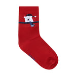 3er Pack Socken von Minymo mit verschiedenen weihnachtlichen Motiven. Hochwertige Verarbeitung aus 78% Baumwolle, 20% Polyamid und 2% Elastan für optimalen Komfort und Langlebigkeit.