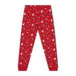 Gemütlicher roter Weihnachtspyjama von Minymo mit langen Ärmeln und Beinen – perfekt für festliche Nächte. Die hochwertige Mischung aus 90% Baumwolle, 5% Polyester und 5% Elastane sorgt für Komfort und Bewegungsfreiheit.