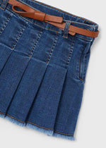 Stylischer Jeansrock mit Gürtel von Mayoral
