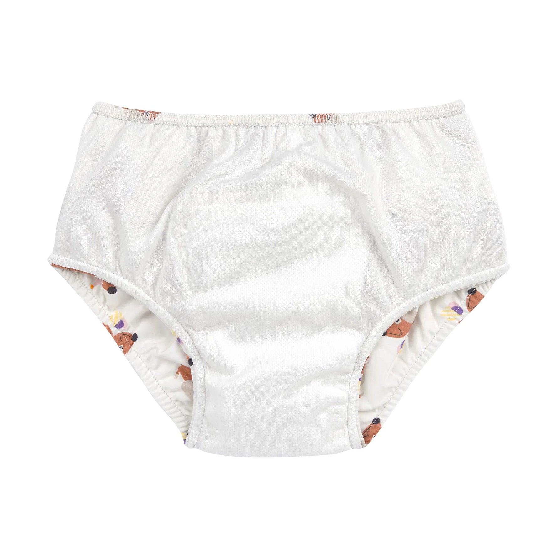Die weiße Baby Schwimmwindel von Lässig bietet eine schöne, umweltfreundliche Alternative zur Einwegwindel. Ihr saugfähiges Innenfutter hält die Kinderhaut trocken und größere Missgeschicke im Wasser auf.