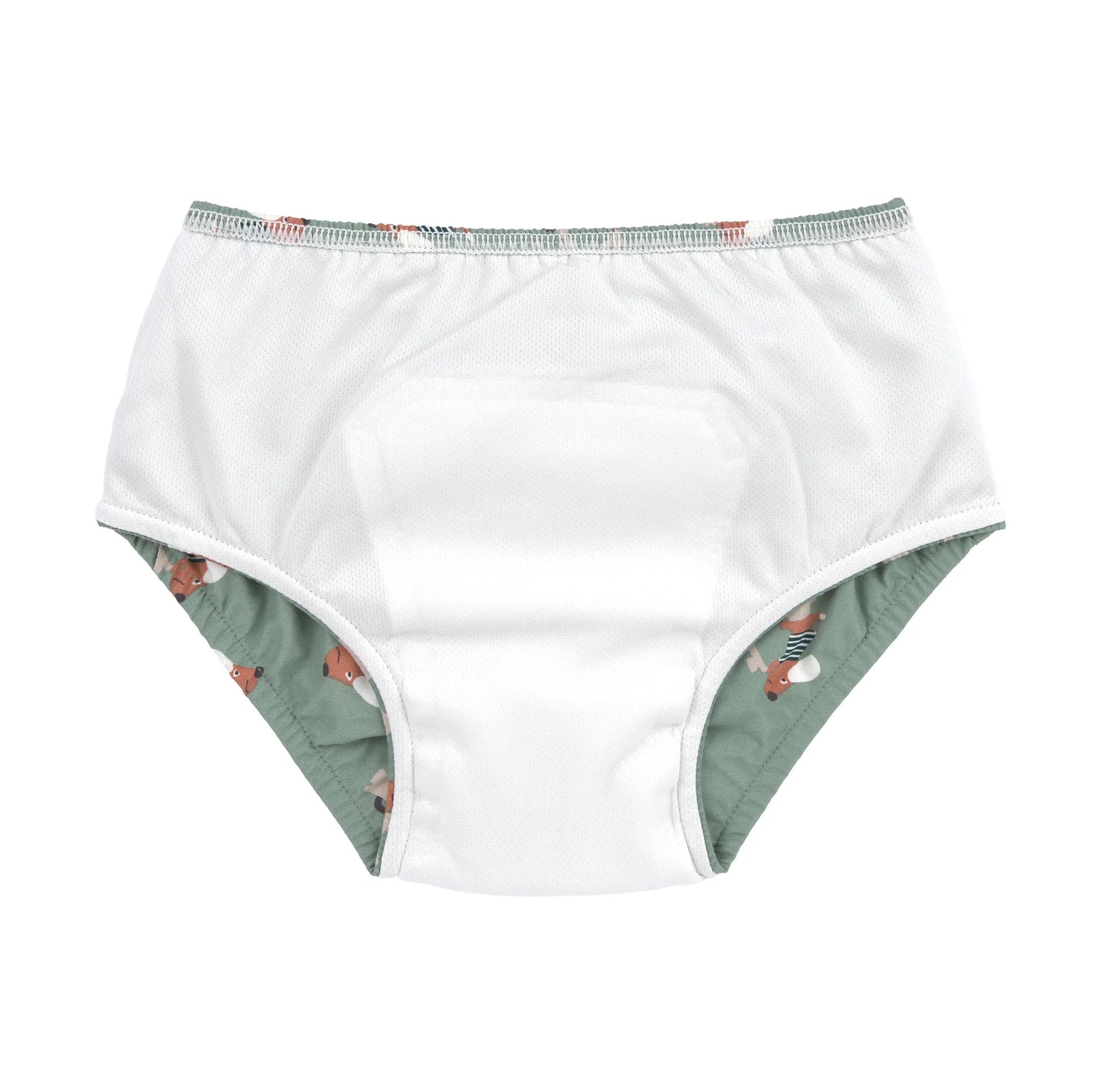 Die grüne Baby Schwimmwindel von Lässig bietet eine schöne, umweltfreundliche Alternative zur Einwegwindel. Ihr saugfähiges Innenfutter hält die Kinderhaut trocken und größere Missgeschicke im Wasser auf.

