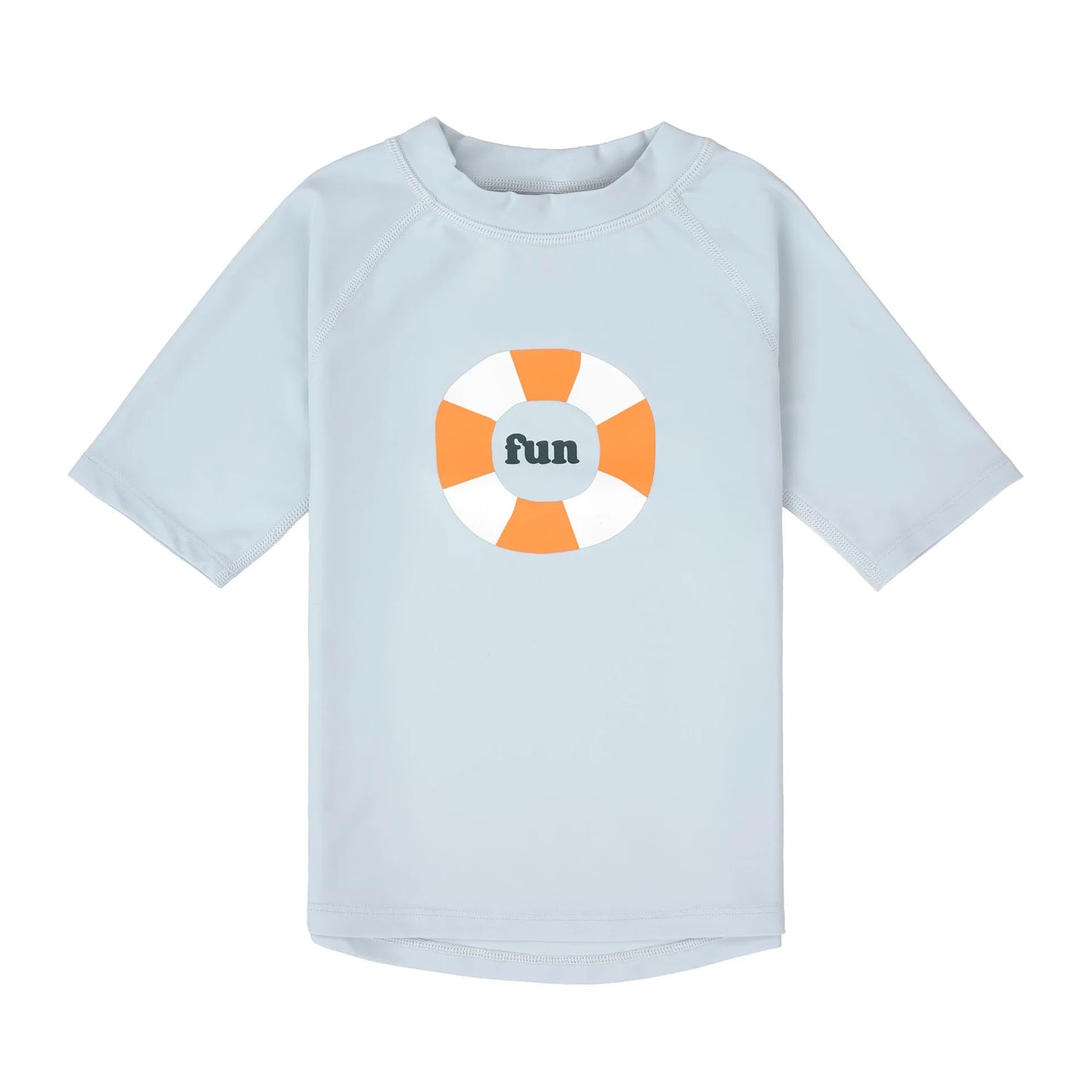 Das kurzärmelige Baby Badeshirt von Lässig mit UV-Schutz 60 in Blau schützt zuverlässig. Das atmungsaktive und schnelltrocknende Material sorgt für unbeschwerten Badespaß.