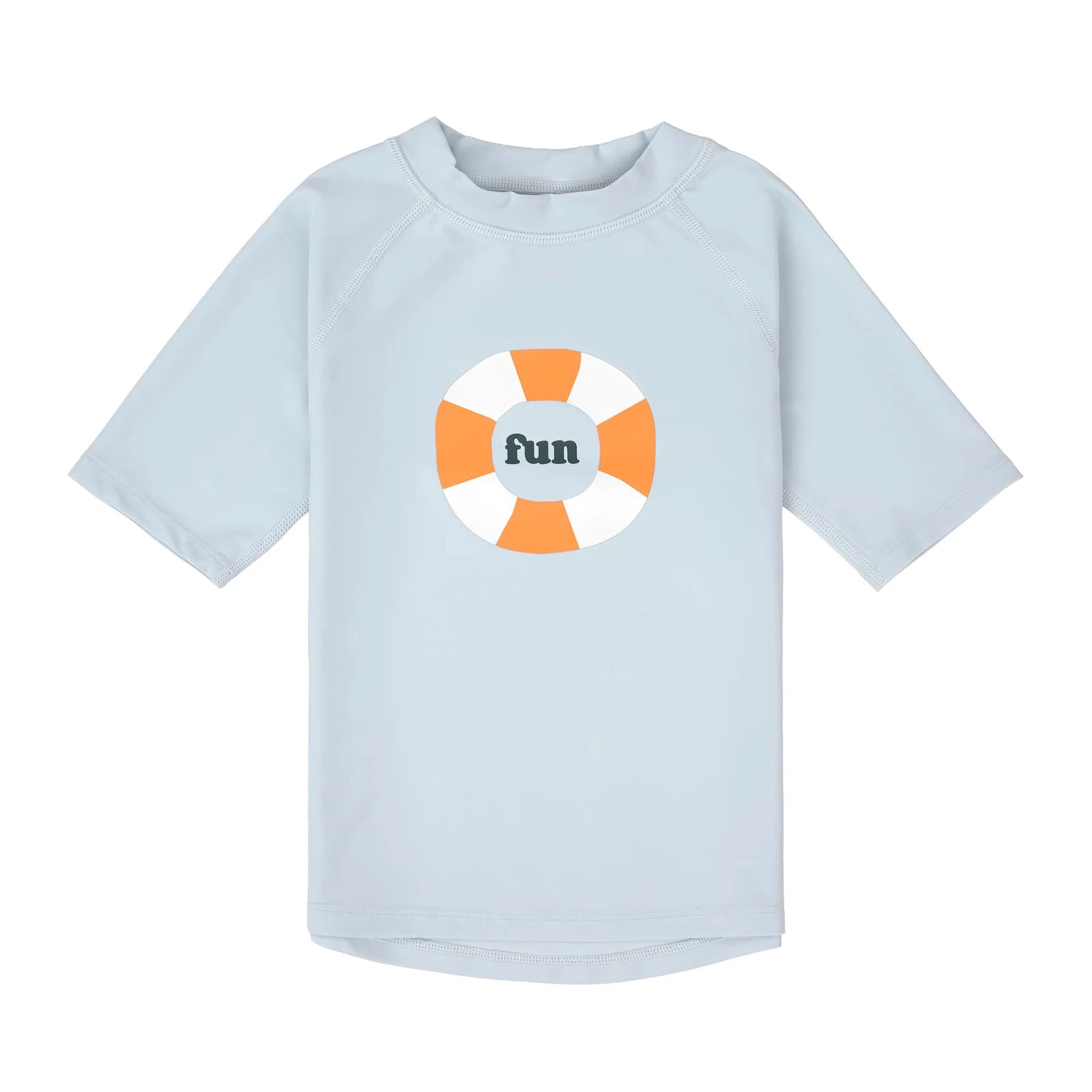 Das kurzärmelige Baby Badeshirt von Lässig mit UV-Schutz 60 in Blau schützt zuverlässig. Das atmungsaktive und schnelltrocknende Material sorgt für unbeschwerten Badespaß.