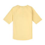 Das kurzärmelige Baby Badeshirt &nbsp;von Lässig mit UV-Schutz 60 in Gelb schützt zuverlässig. Das atmungsaktive und schnelltrocknende Material sorgt für unbeschwerten Badespaß.