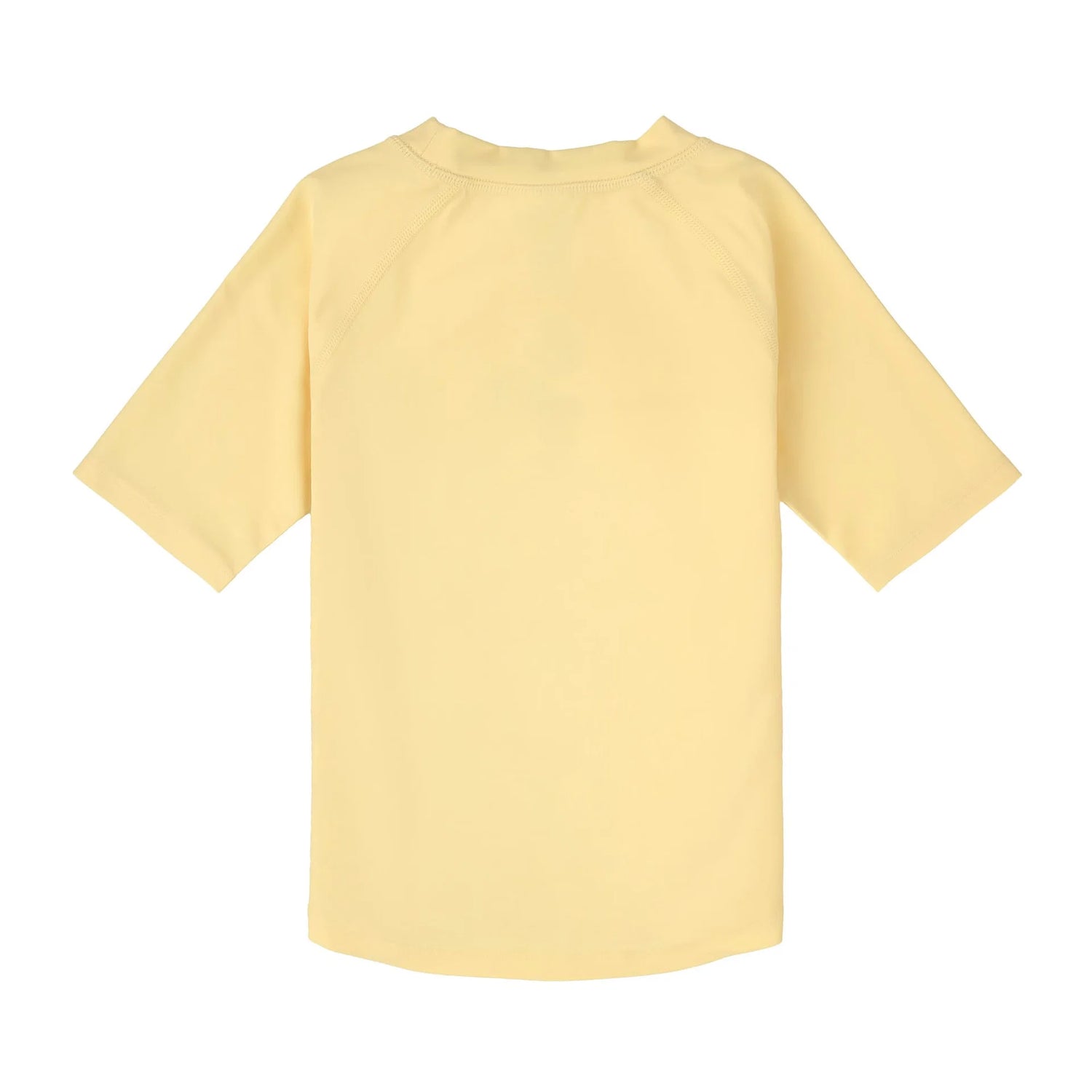 Das kurzärmelige Baby Badeshirt &nbsp;von Lässig mit UV-Schutz 60 in Gelb schützt zuverlässig. Das atmungsaktive und schnelltrocknende Material sorgt für unbeschwerten Badespaß.
