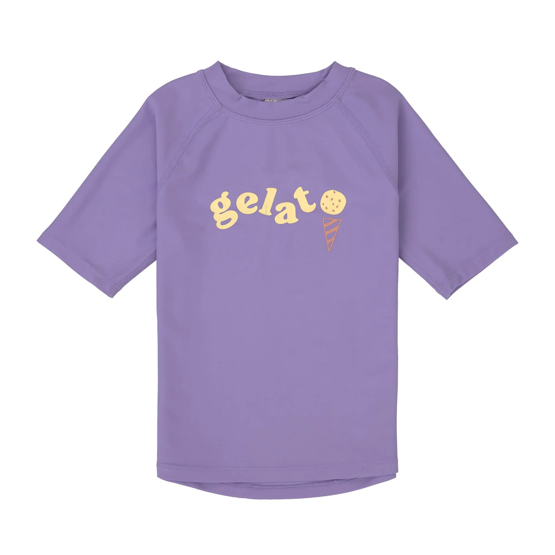 Das kurzärmelige Baby Badeshirt von Lässig mit UV-Schutz 60 in Lila schützt zuverlässig. Das atmungsaktive und schnelltrocknende Material sorgt für unbeschwerten Badespaß.

