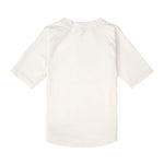 Das kurzärmelige Badeshirt von Lässig mit UV-Schutz 60 in Lila Weiß schützt zuverlässig. Das atmungsaktive und schnelltrocknende Material sorgt für unbeschwerten Badespaß.&nbsp;