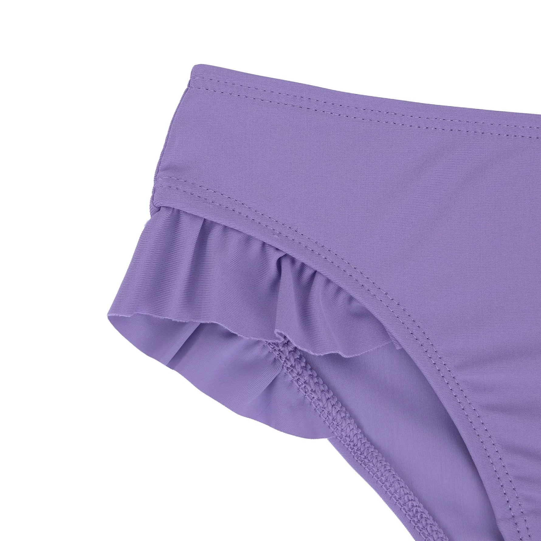 Die Kinder Bikinihose von Lässig mit UV-Schutz in Lila sorgt für unbeschwerten Badespaß: Atmungsaktiv. Elastisch. Schnelltrocknend. Rüschen am Beinausschnitt. Angenehmes Tragegefühl &amp; maximale Bewegungsfreiheit.&nbsp;