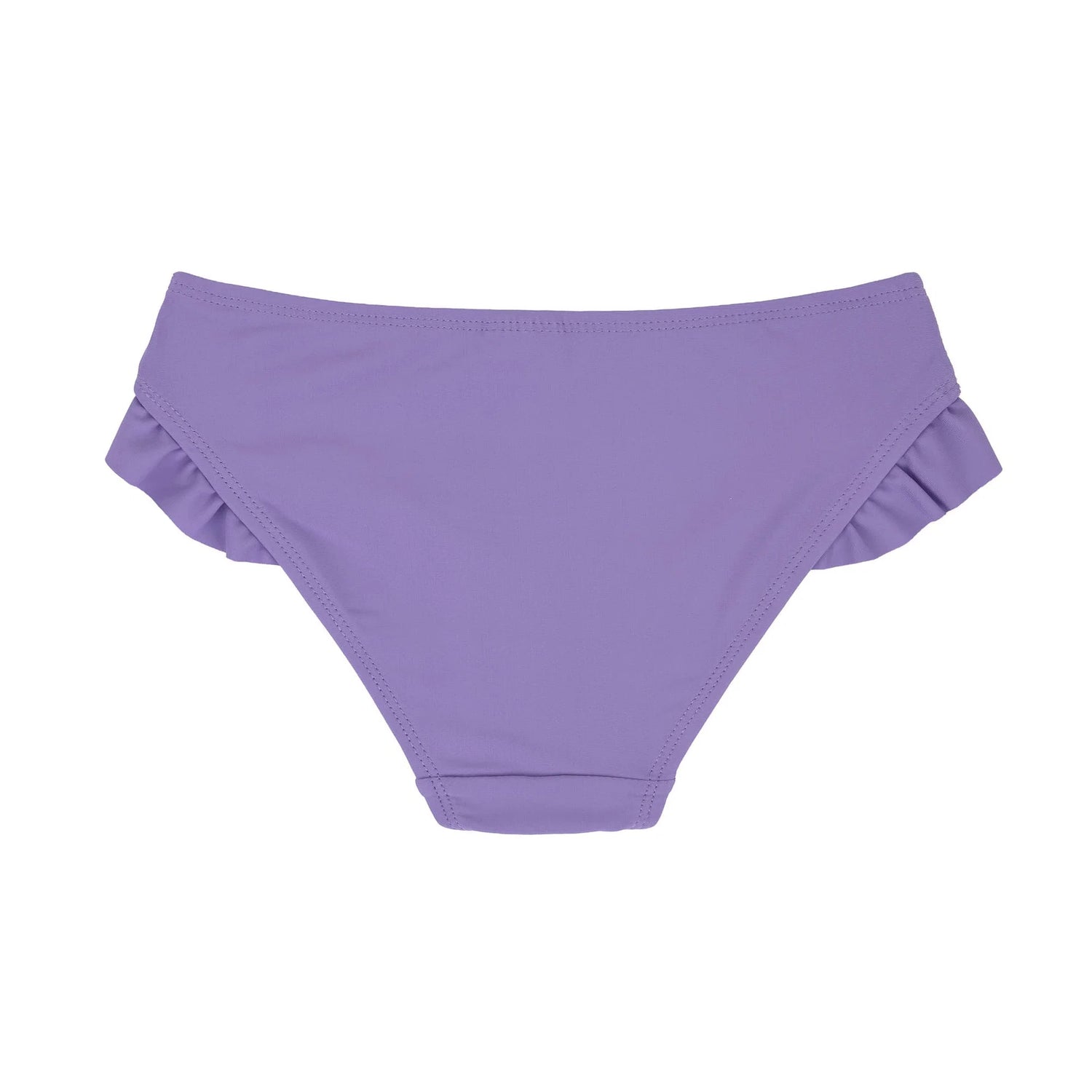 Die Kinder Bikinihose von Lässig mit UV-Schutz in Lila sorgt für unbeschwerten Badespaß: Atmungsaktiv. Elastisch. Schnelltrocknend. Rüschen am Beinausschnitt. Angenehmes Tragegefühl &amp; maximale Bewegungsfreiheit.&nbsp;