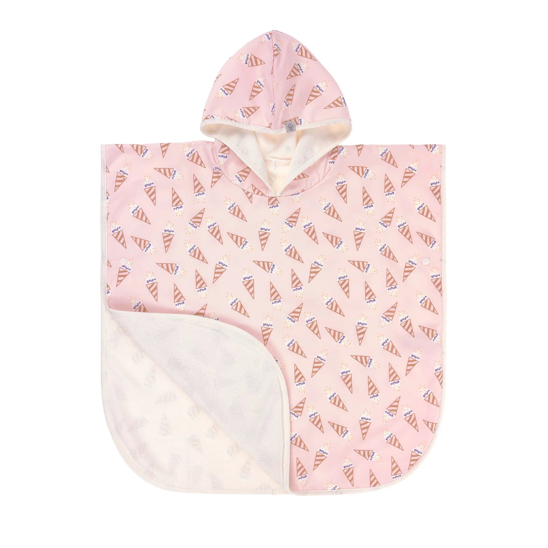 Der Kinder UV Badeponcho von Lässig mit UV-Schutz 80 in Rosa hält nach dem Planschen wunderbar warm. Die Außenseite vom Beach Poncho schützt vor Wind, seine Frottee-Innenseite nimmt Feuchtigkeit auf.