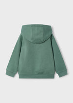 Das grüne Mayoral Sweatshirt besticht durch einen coolen Dinosaurier-Print und sorgt für einen stylischen Auftritt.