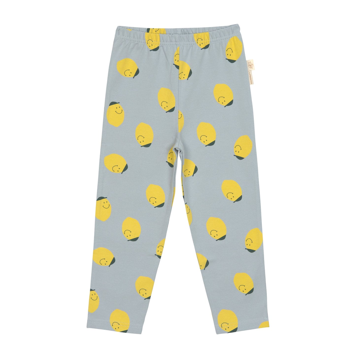 Diese hellblauen Leggings von Lässig zeichnen sich durch ein frisches Zitronenmuster aus und bieten angenehmen Tragekomfort dank hochwertigem Material.