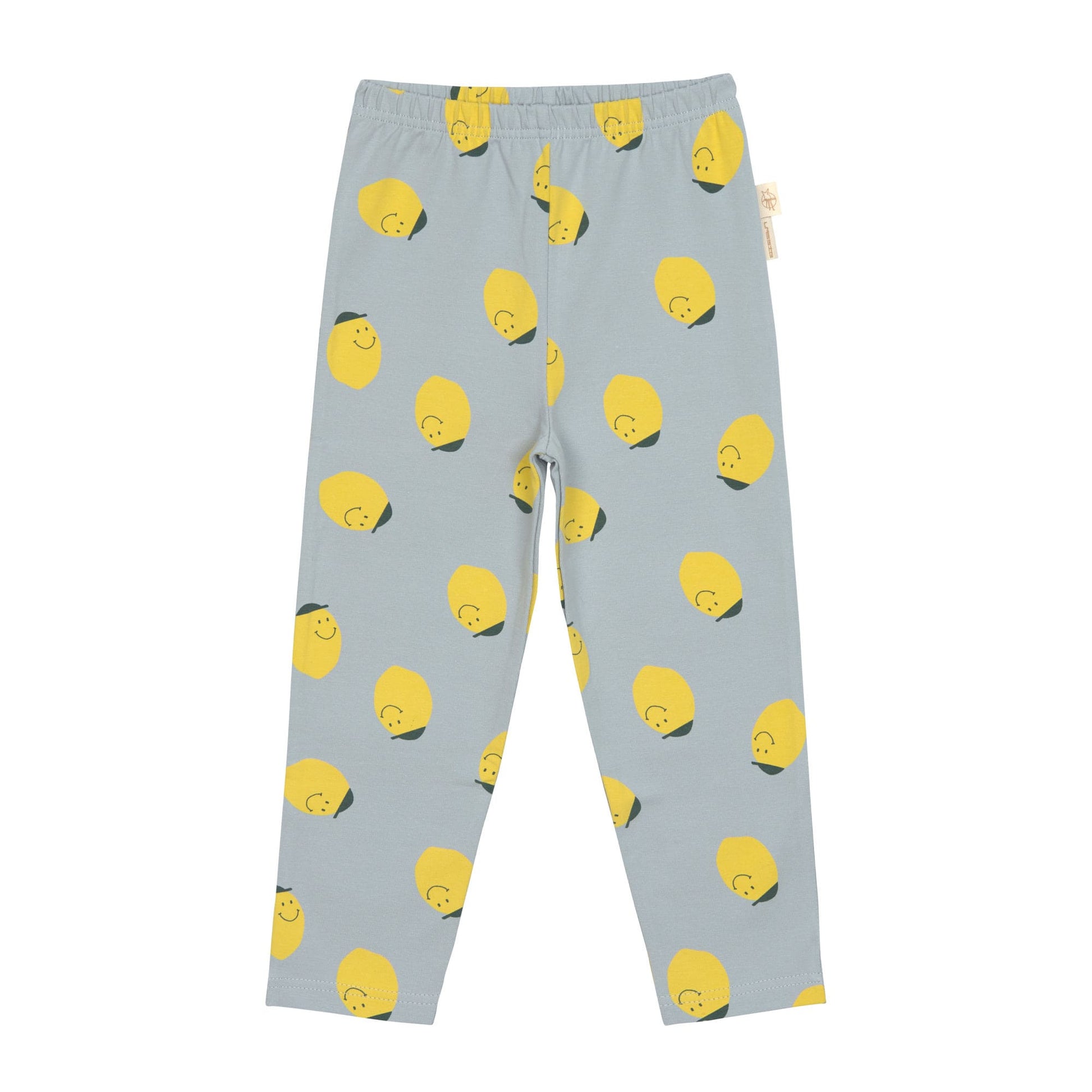 Diese hellblauen Leggings von Lässig zeichnen sich durch ein frisches Zitronenmuster aus und bieten angenehmen Tragekomfort dank hochwertigem Material.