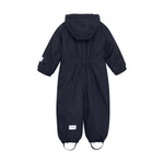 Dieser dunkelblaue Schneeanzug von MINYMO bietet optimalen Schutz und Komfort bei kalten Winterbedingungen.