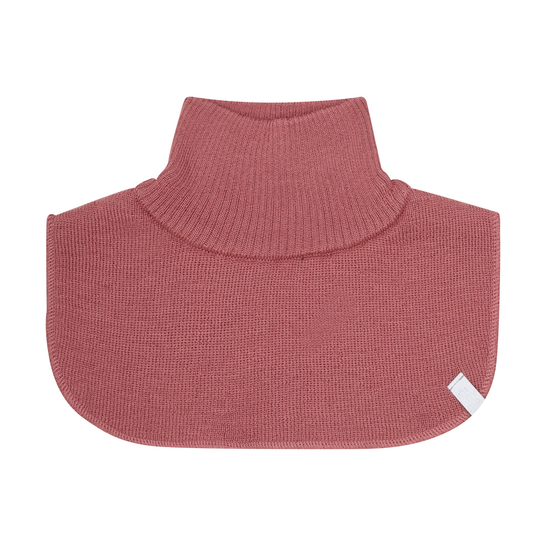 Das rosa Halswärmer-Strickstück von MINYMO bringt verspielte Wärme in deinen Look.