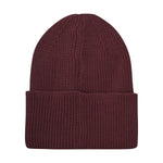 Diese dunkelrote Mütze von MINYMO bietet stilvollen Schutz und Komfort für kühle Tage.