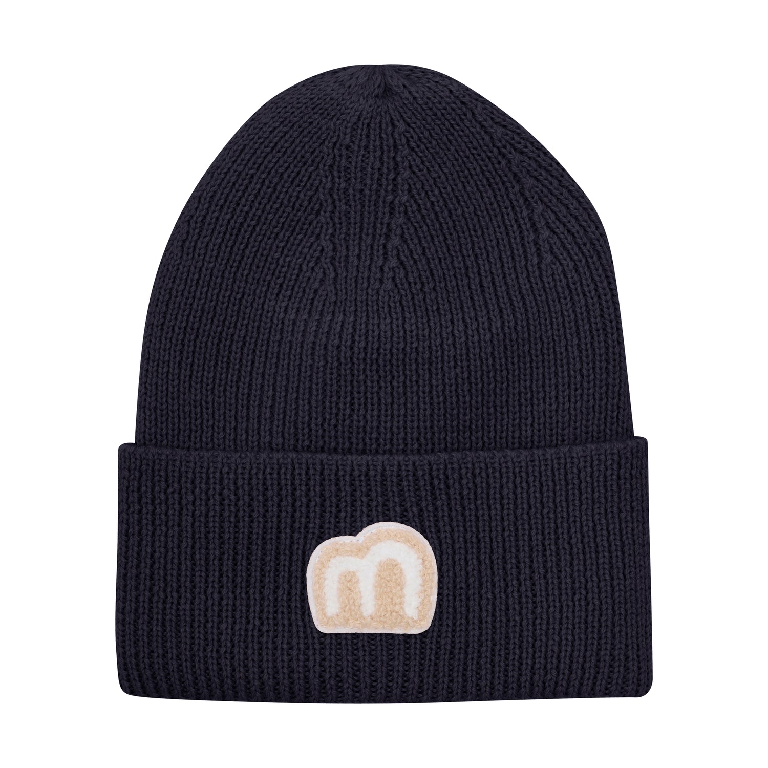 Diese dunkelblaue Mütze von MINYMO bietet angenehmen Tragekomfort und stilvolles Design.