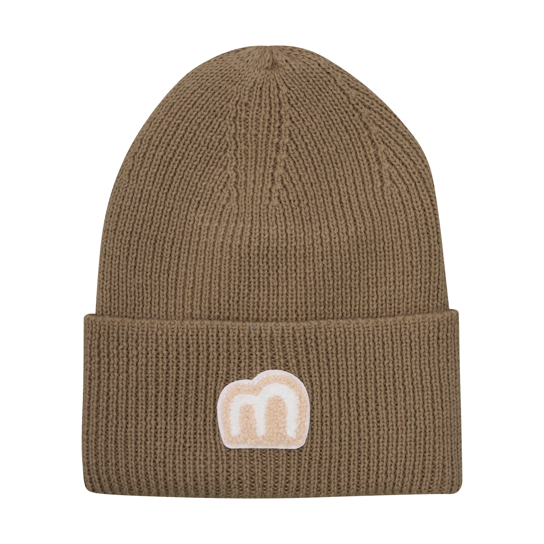 Braune Mütze von MINYMO, die durch ihr schlichtes Design überzeugt und vielseitig kombinierbar ist.