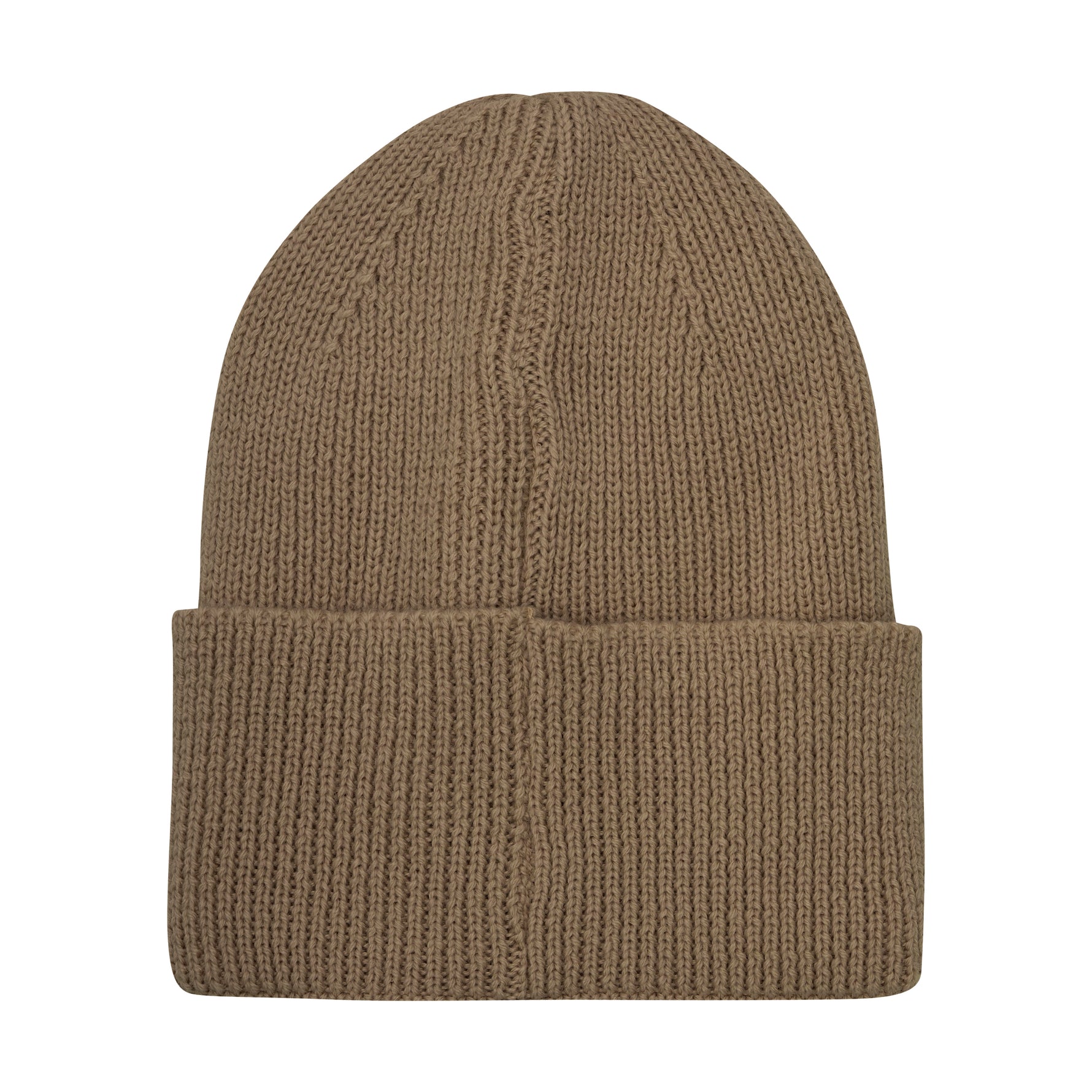 Braune Mütze von MINYMO, die durch ihr schlichtes Design überzeugt und vielseitig kombinierbar ist.