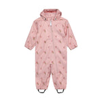 Softshell Anzug von MINYMO mit All Over Blumen Motiv.