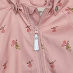Softshell Anzug von MINYMO mit All Over Blumen Motiv.