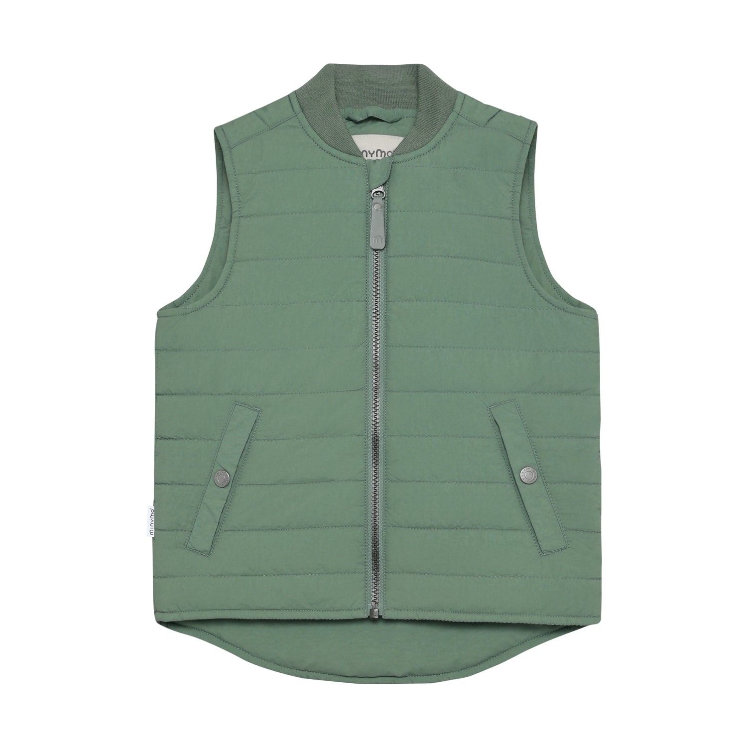 Grüne wärmende Weste von MINYMO.