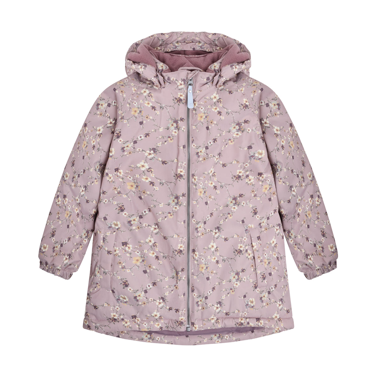 Die Jacke von Minymo verfügt über einen Allover-Print und reflektierende Details. Sie ist mit abnehmbarer Kapuze, Taschen und hochwertigem Reißverschluss ausgestattet. Die Jacke ist mit vorgeformten Ellbogen und versiegelten Nähten gestaltet. Sie ist winddicht, und hat Atmungsaktivität 8.000 g/m², Abriebfestigkeit 60.000 Rubs und Wassersäule 10.000 mm. Imprägniert mit BIONIC FINISH® ECO Zertifiziert durch GRS - Made with 65% Recycled Material CERES-0366