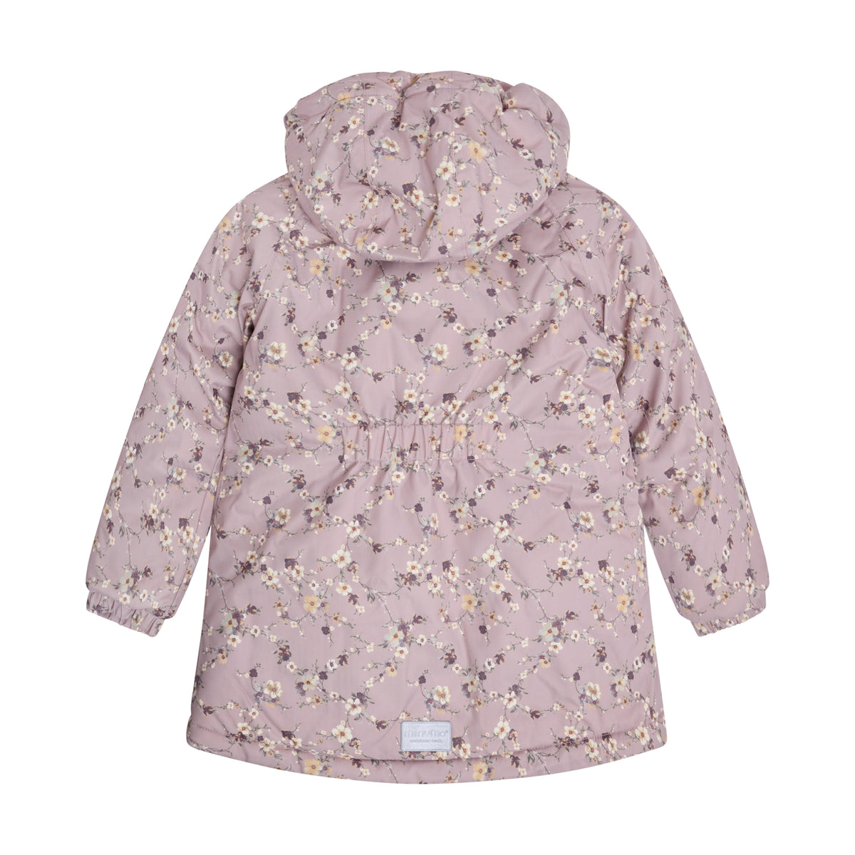Die Jacke von Minymo verfügt über einen Allover-Print und reflektierende Details. Sie ist mit abnehmbarer Kapuze, Taschen und hochwertigem Reißverschluss ausgestattet. Die Jacke ist mit vorgeformten Ellbogen und versiegelten Nähten gestaltet. Sie ist winddicht, und hat Atmungsaktivität 8.000 g/m², Abriebfestigkeit 60.000 Rubs und Wassersäule 10.000 mm. Imprägniert mit BIONIC FINISH® ECO Zertifiziert durch GRS - Made with 65% Recycled Material CERES-0366