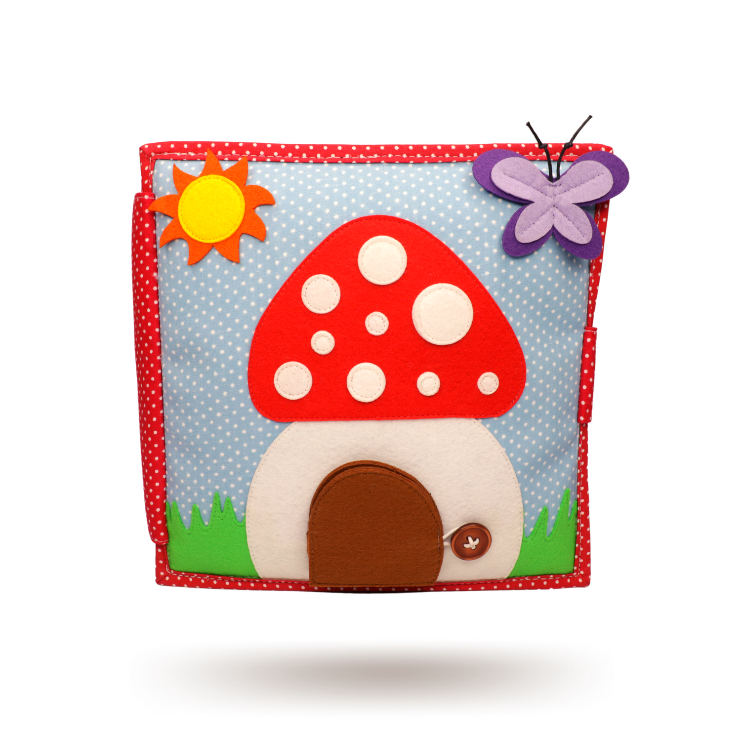 Dieses kreative Quiet Book - Glückspilz&nbsp; wurde gemeinsam mit "Die Kindergartenpädagogin" entwickelt und hat 6 weiche, einzigartig gestaltete Seiten und bringt eine Menge Spielspaß ins Kinderzimmer.

Pädagogisch wertvoll unterstützt dieses Motorikspielzeug die individuelle Entwicklung von Kindern und vertreibt jegliche Langeweile. Dieses Quiet Book ist für Kinder ab 2 Jahren geeignet.