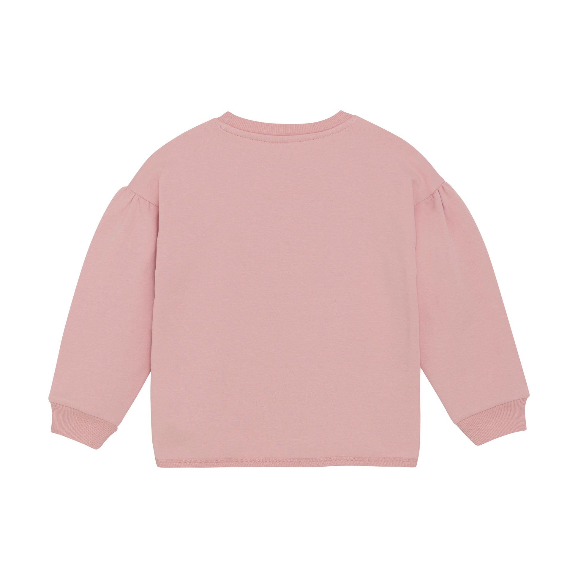 Dieser einfarbige Sweatshirt in zartem Rosa von Enfant überzeugt durch sein schlichtes, elegantes Design und sorgt für einen sanften Look.
