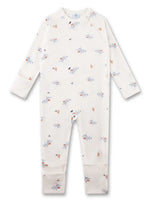 Dieses off-white Overall von Sanetta besticht durch charmante Esel-Motive und bietet eine hochwertige Verarbeitung für optimalen Tragekomfort.