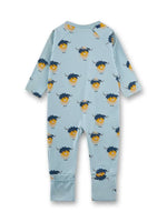 Der Baby-Strampler von Sanetta aus weicher, nachhaltiger Bio-Baumwolle bietet dank eines praktischen Reißverschlusses und integrierten Klappfüßchen hohen Tragekomfort. Das fröhliche Büffel-Allovermuster sorgt für einen verspielten Look. Pflegeleicht und vielseitig für Tag und Nacht geeignet.