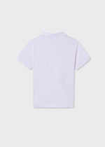 Kurzarm Poloshirt in weiß&nbsp;von Mayoral