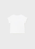 Kurzarm Shirt mit Aufdruck von Mayoral