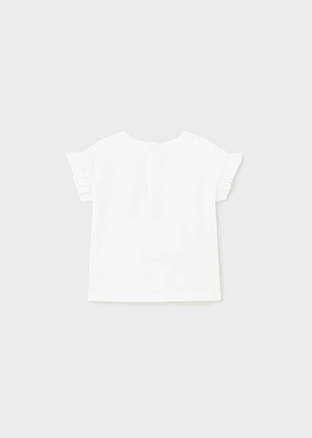 Kurzarm Shirt mit Schmetterling von Mayoral