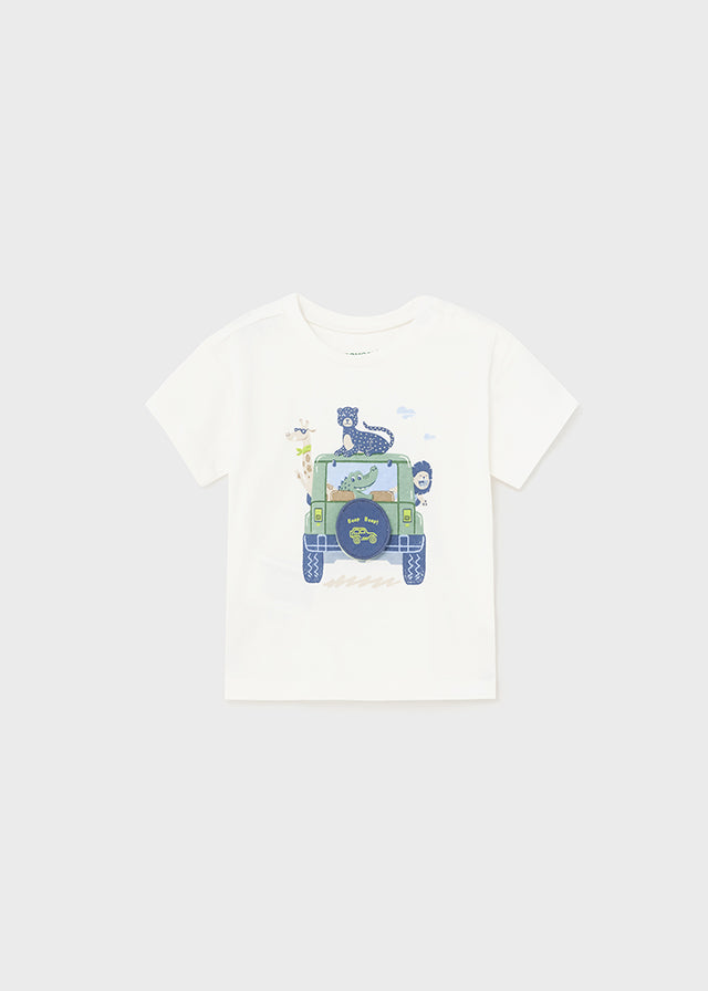 kurzarm T-Shirt aus der Kollektion "Croco" von Mayoral