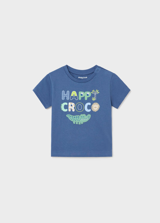 Kurzarm T-Shirt aus der Kollektion Croco von Mayoral