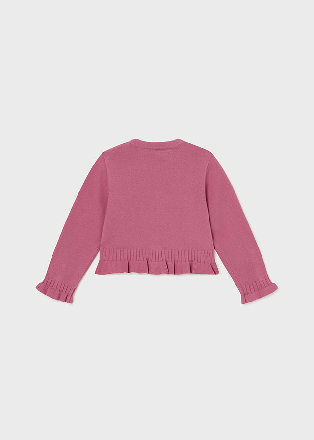 Strickjacke mit Lochmuster von Mayoral