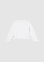 Strickjacke mit Lochmuster von Mayoral