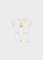 Kurzarm Schlafanzug für mit Hemdkragen für Neugeborene von Mayoral