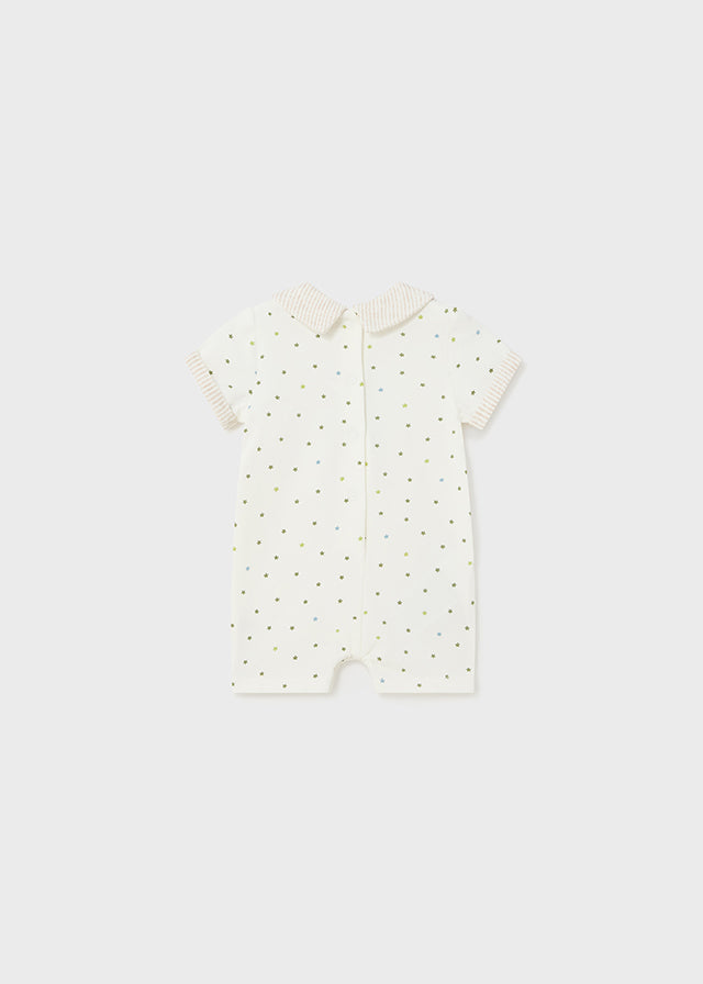 Kurzarm Schlafanzug für mit Hemdkragen für Neugeborene von Mayoral