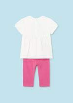 Kurzarm Shirt mit Leggings von Mayoral