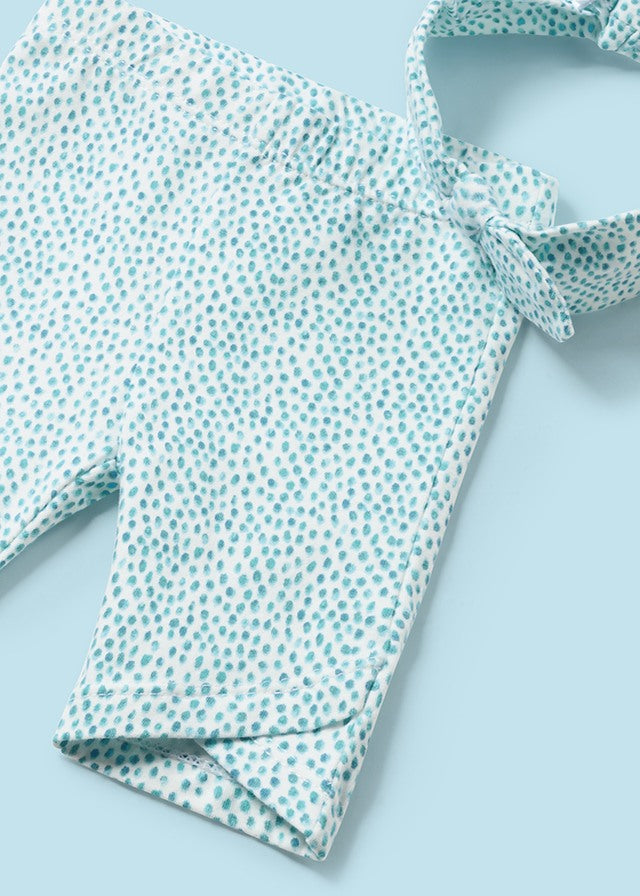 3-teiliges Set bestehend aus Shirt, Capri Hose und Haarband von Mayoral