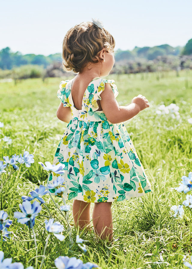 Kleid mit Blumenmuster von Mayoral